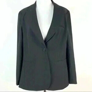 DG2 by Diane Gilman blazer size M black one button